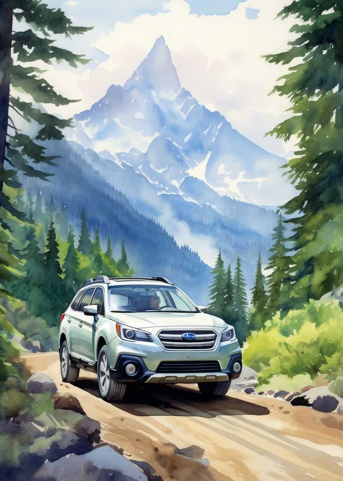 Car Watercolor