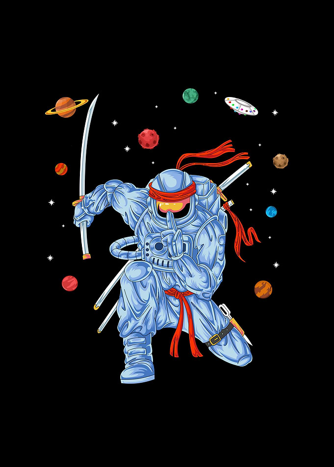 ninja astronaut