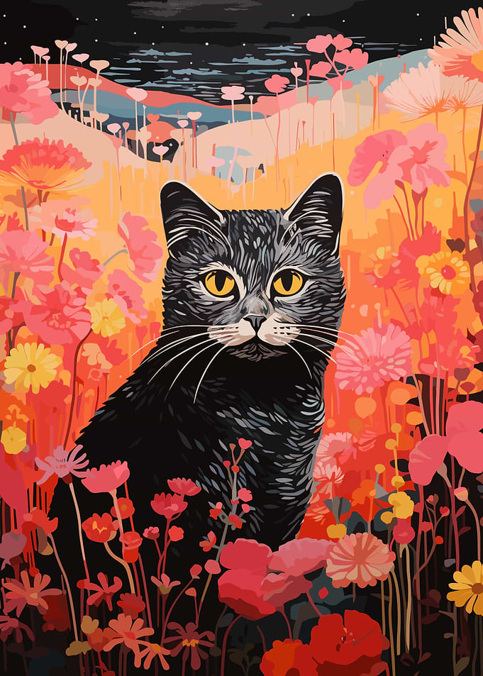 Cat Flowers