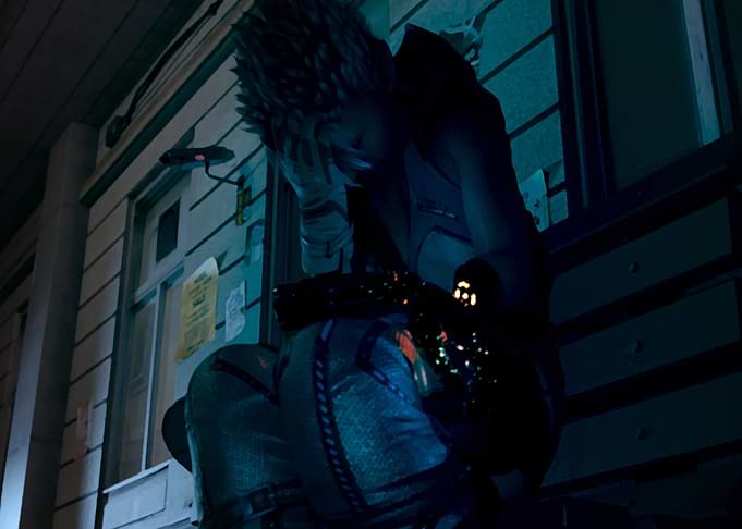 Cyberpunk Cybernetic Girl