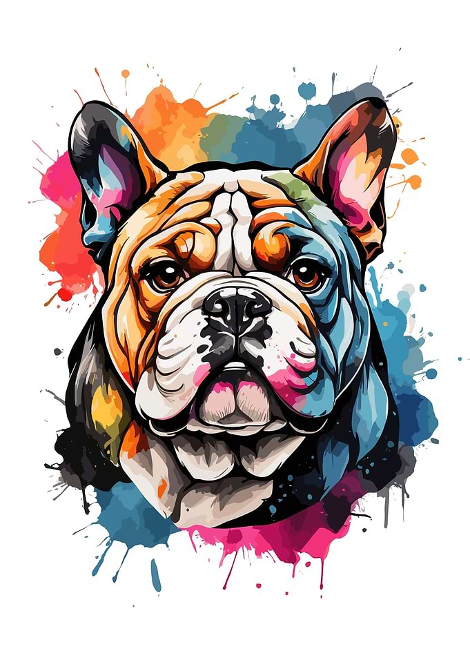 Bulldog Face