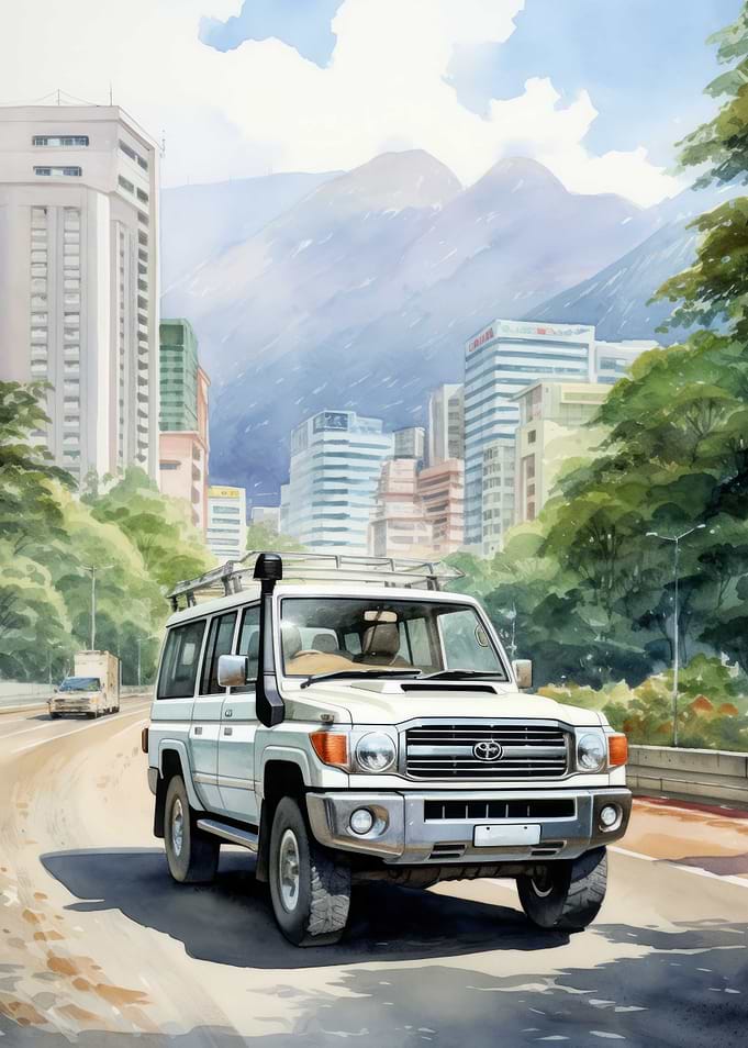 Car Watercolor