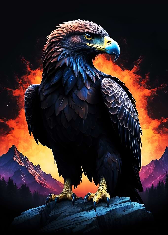 Free Eagle Poster