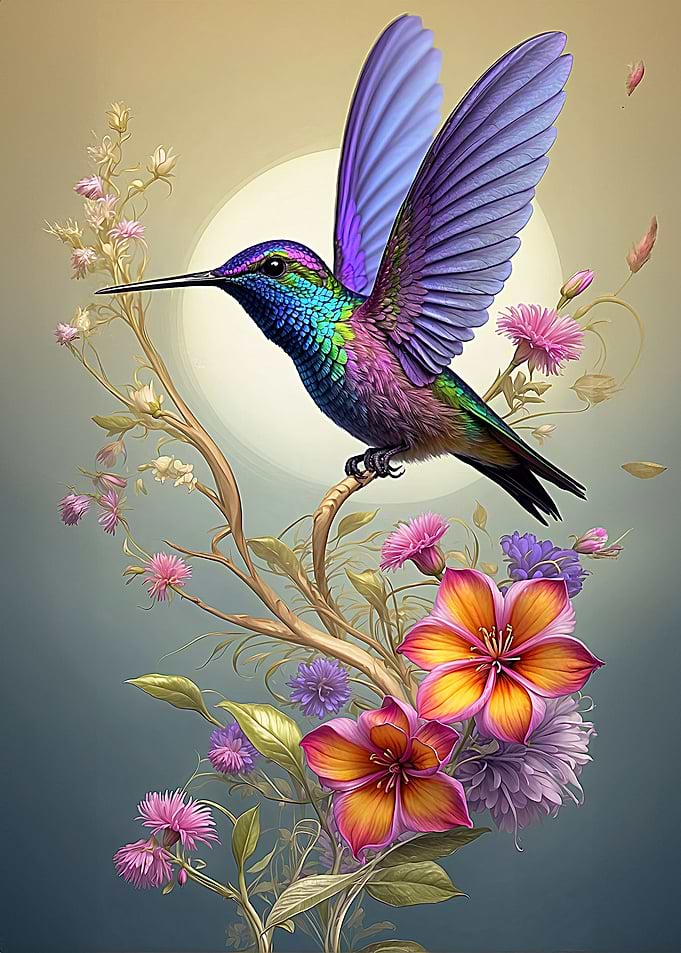 A VioletTailed Sylph