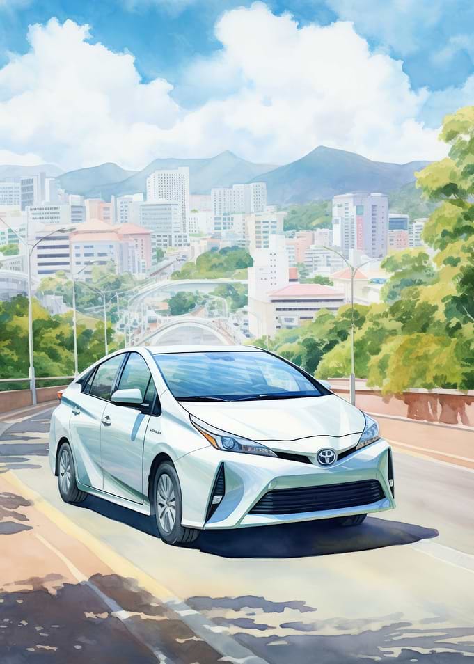 Car Watercolor