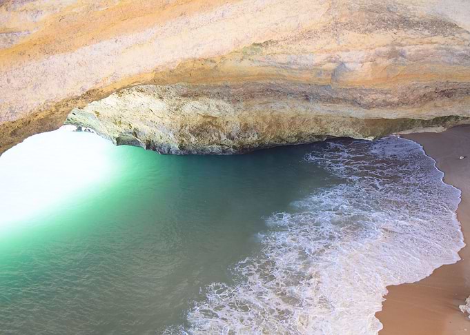 Benagil Cave from Above 1