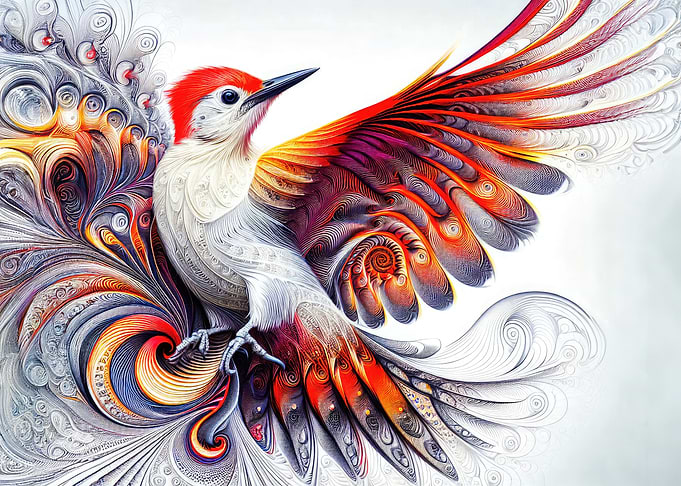 The Fibonacci Flight