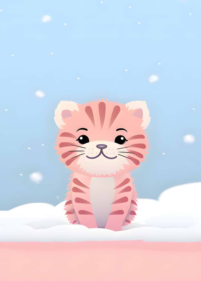 Adorable Baby Tiger