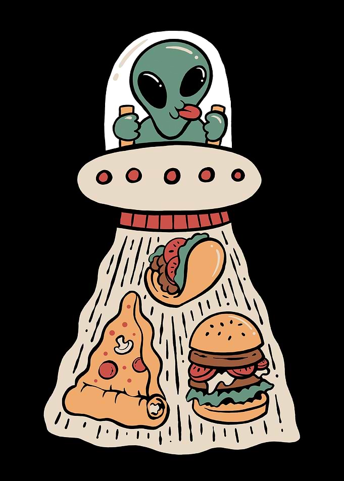 Alien Foodie Invasion