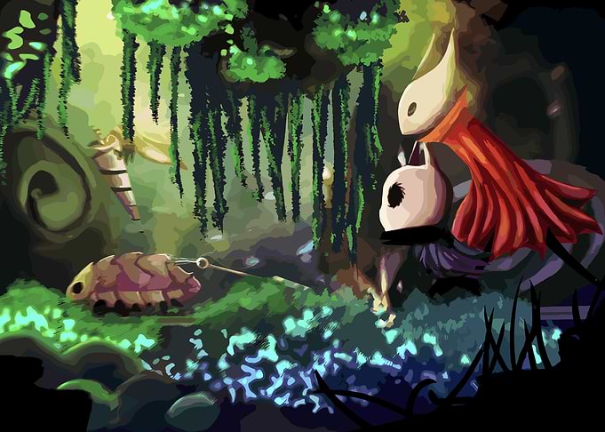Hallownest map kingdom