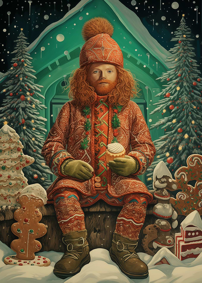 Cute Gingerbread Man