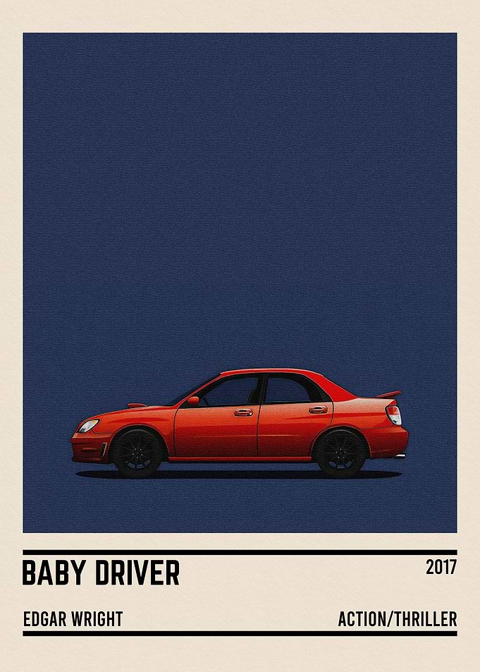 Baby Driver movie car