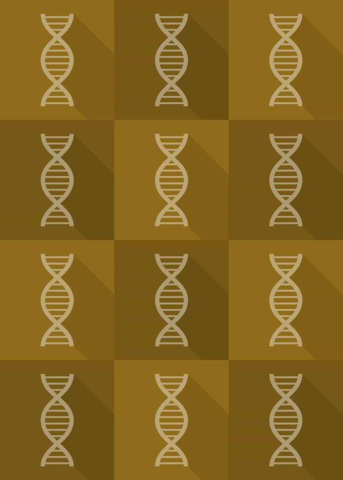 DNA Science Icons Pop Art
