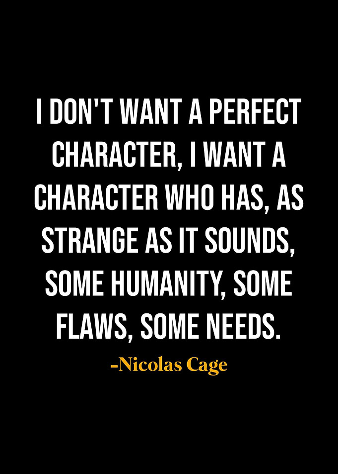Nicolas Cage Quotes