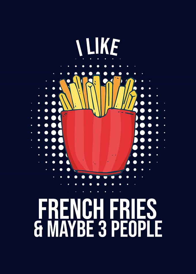 Funny French Fries Cute