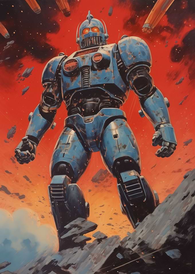 Demonic Kaiju Mecha