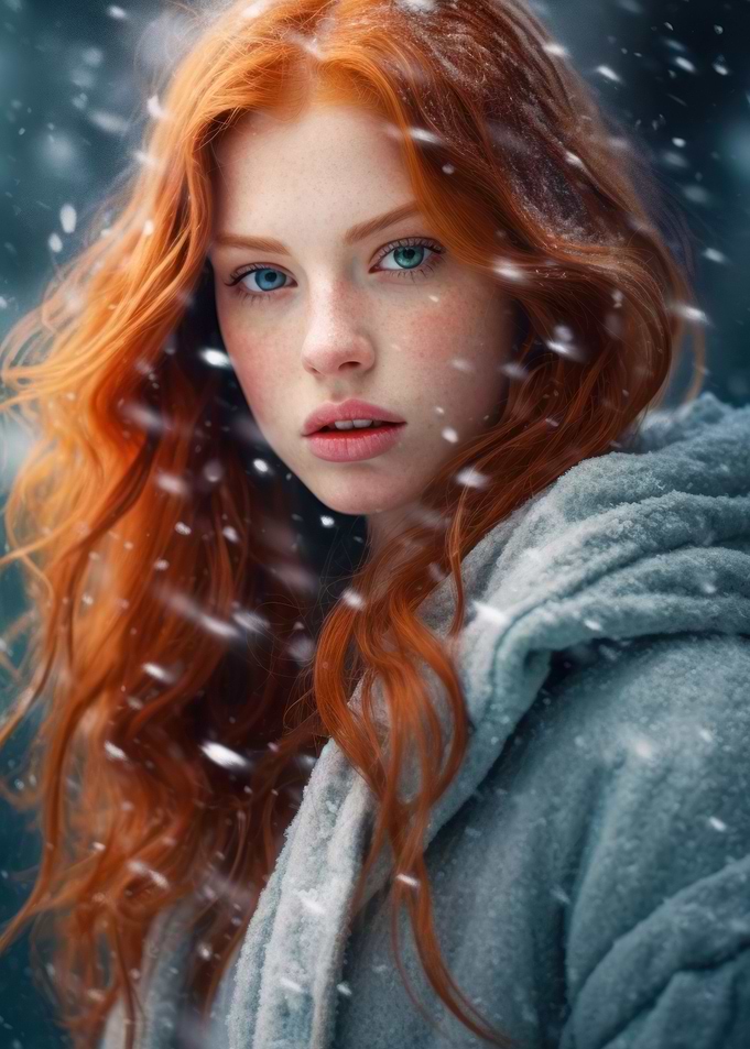 Woman Portrait 29 Red Hair