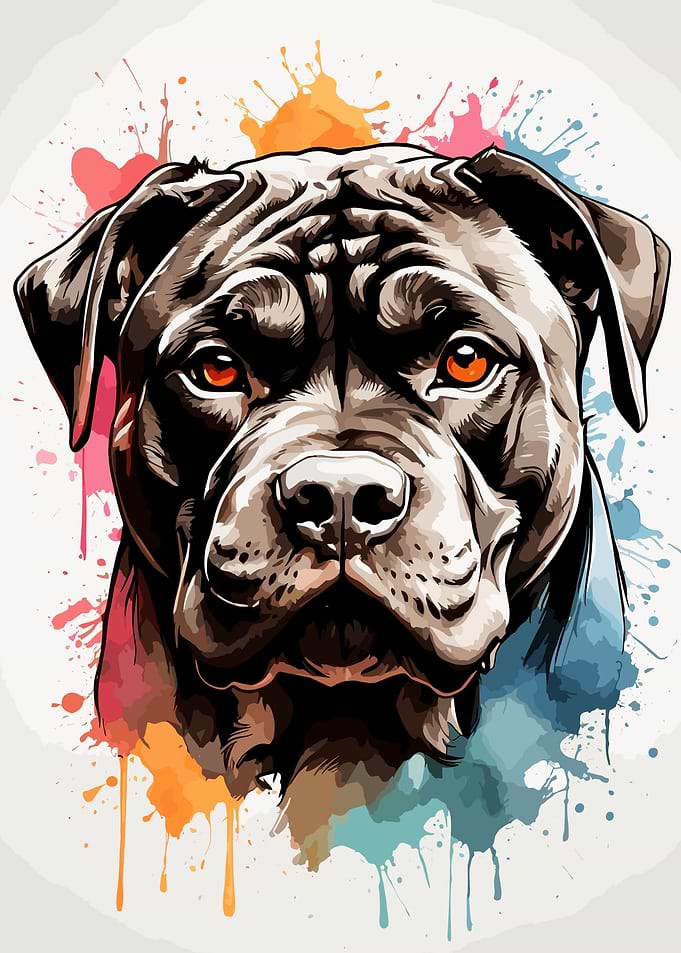 Cane Corso Face