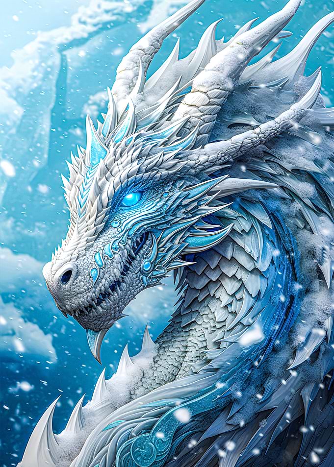 Snow Dragon Majesty
