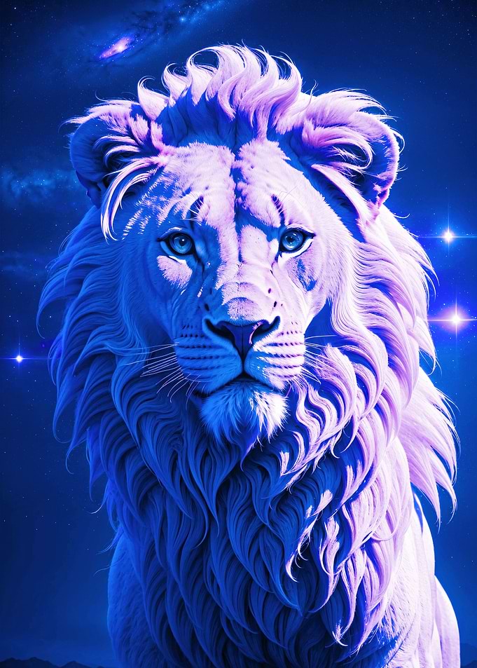 White Lion Cyberpunk