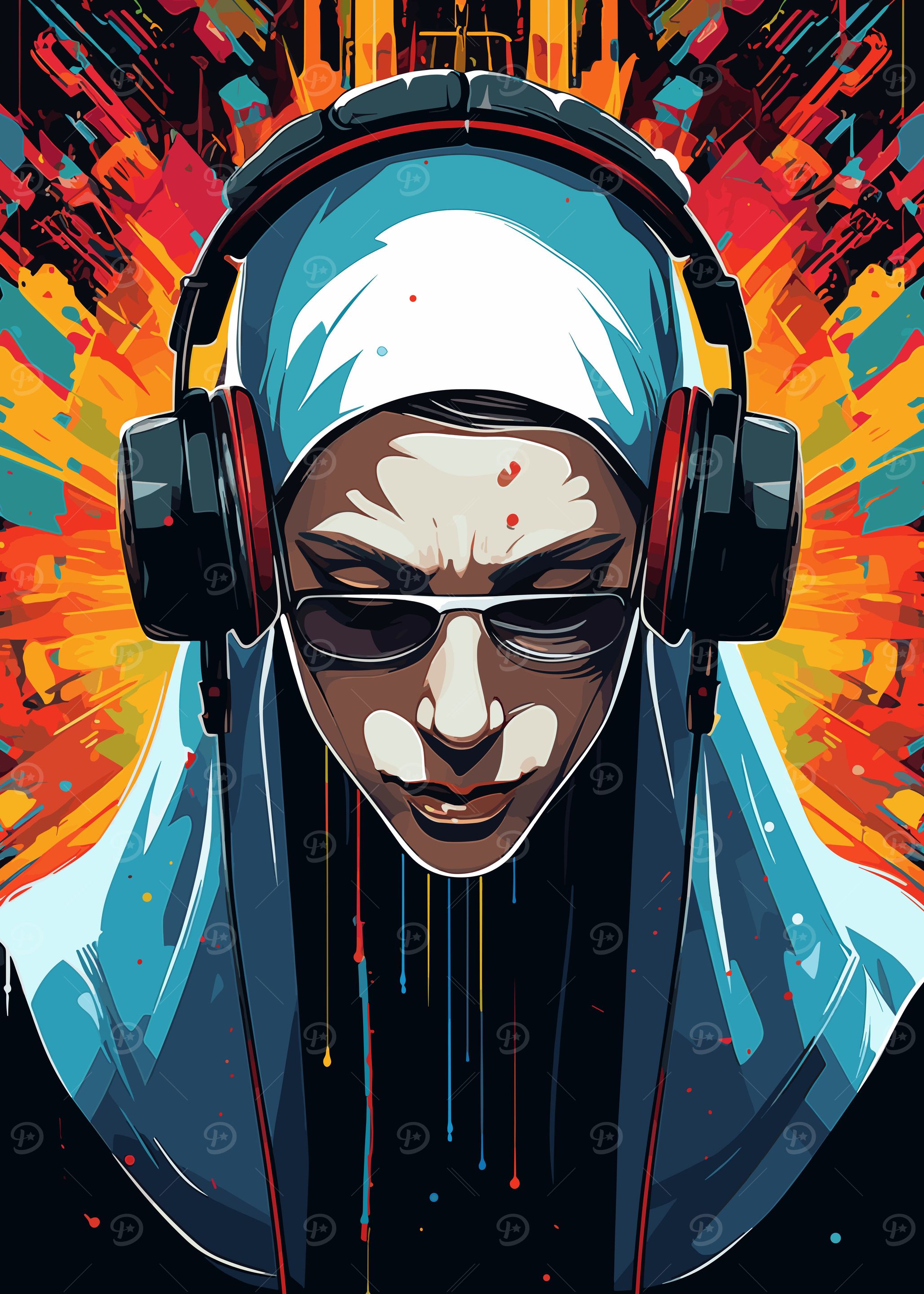 Holy Nun With Glasses