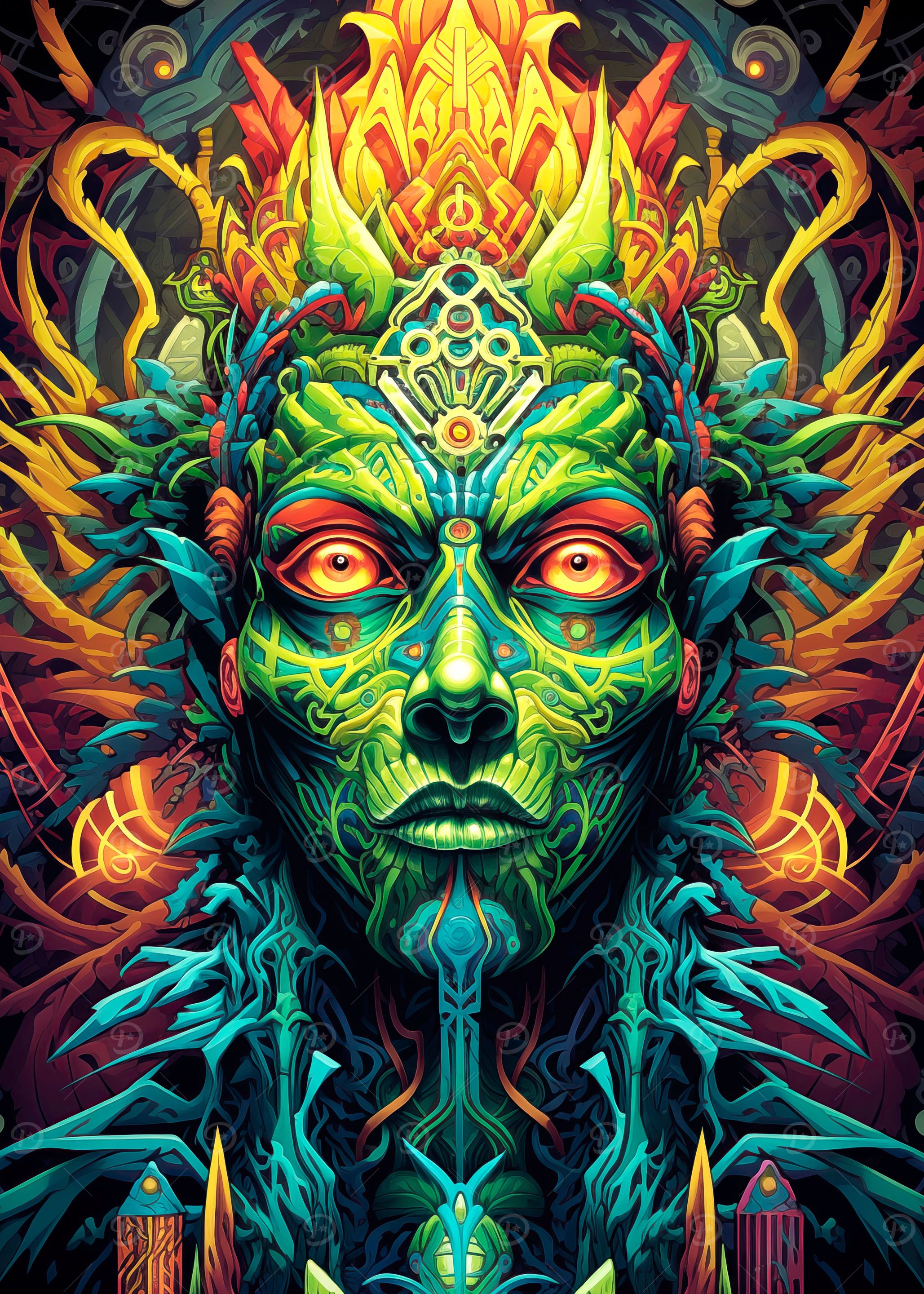 Psychedelic Deity 1