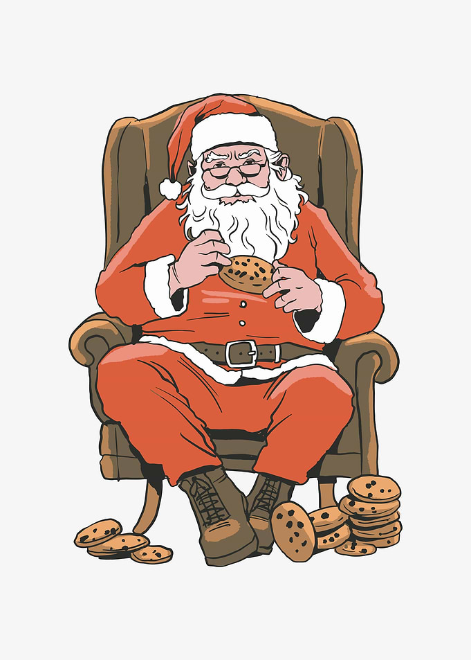 Santa Claus Cookie Feast