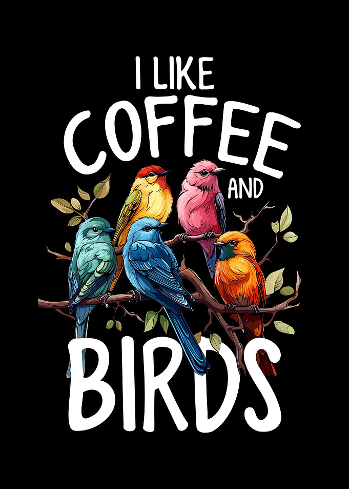I Like Birds and Coffee