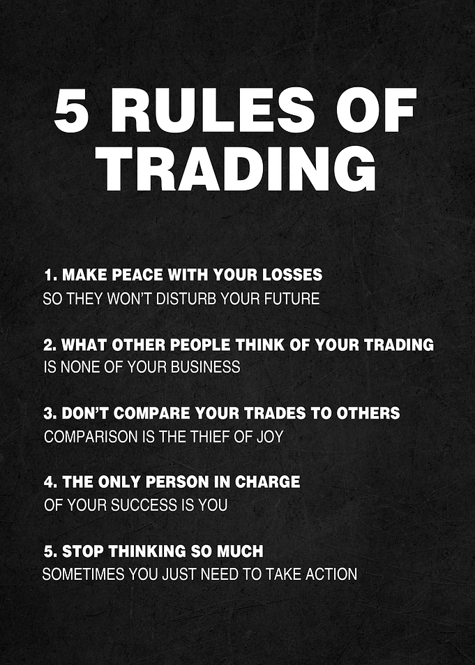 5 Rules Of Trading