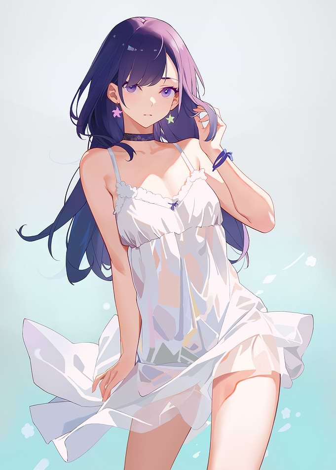 Violet girl