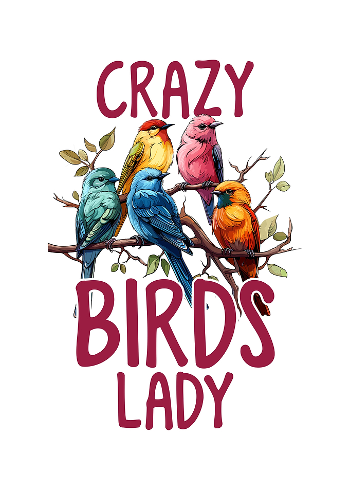 Crazy Birds Lady Bird