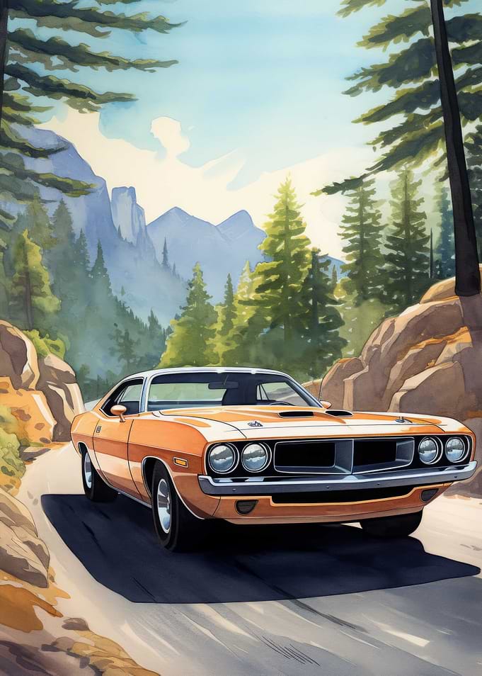Car Watercolor