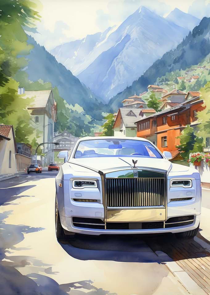 Car Watercolor