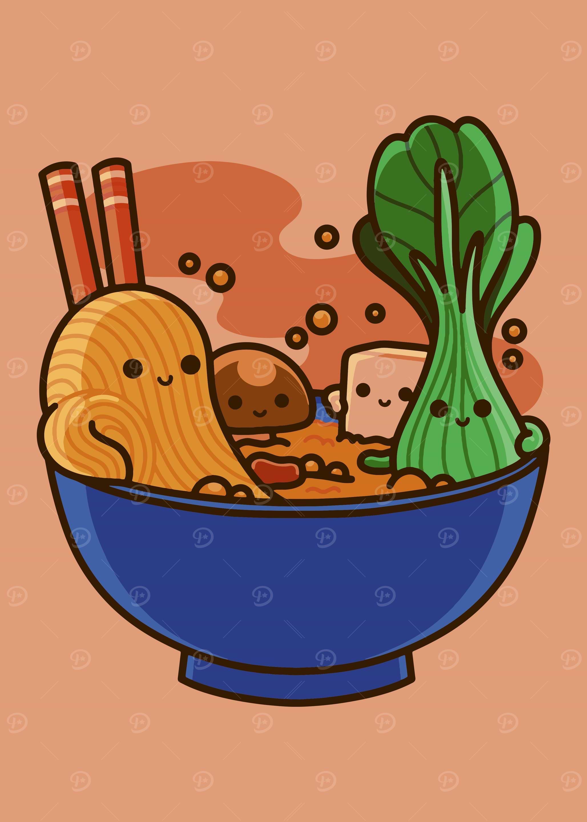 Japanese Kawaii Ramen