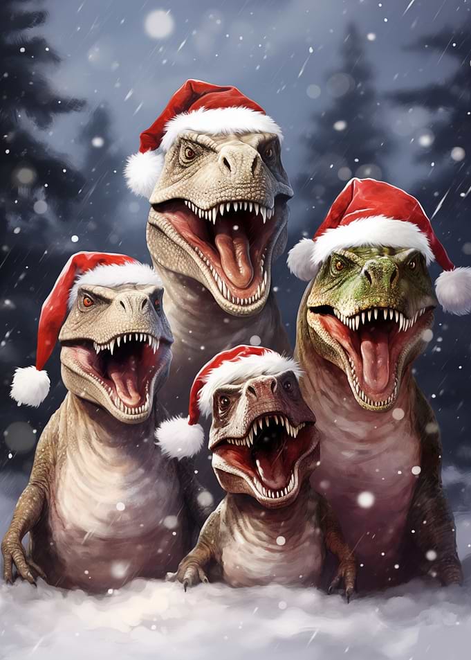 T Rex Dinosaur Family