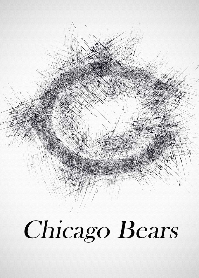 Chicago Bears Sketch