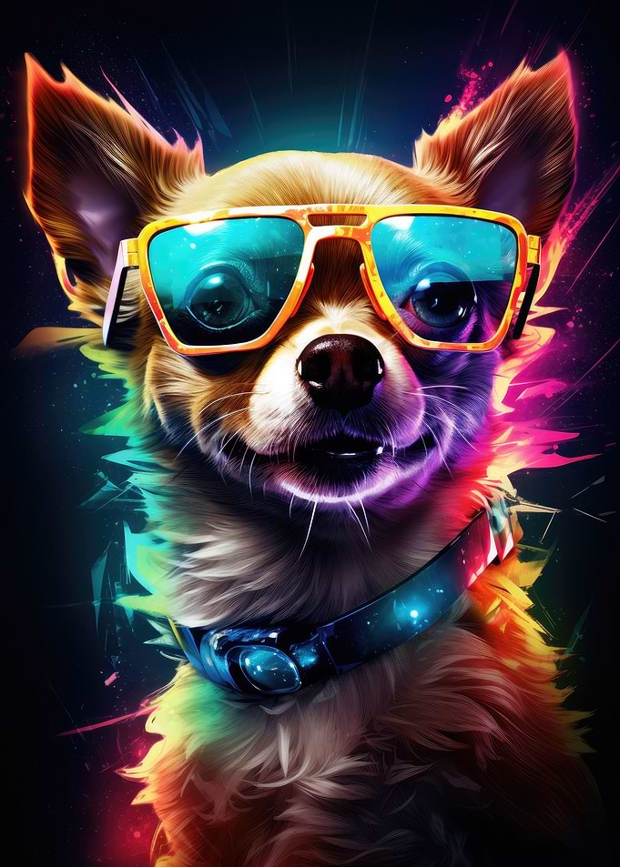 Retro Chihuahua