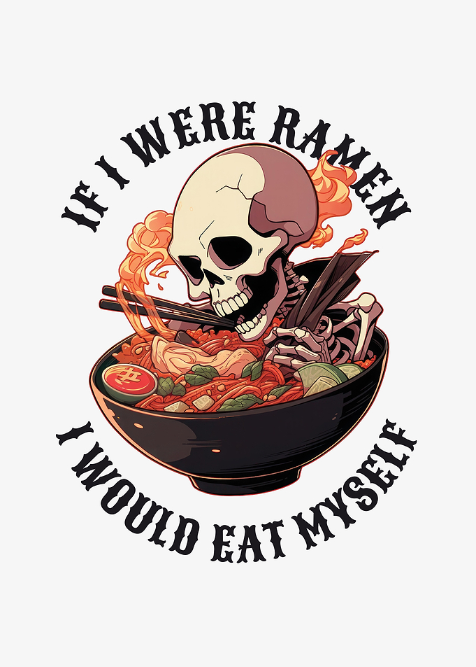 Skull Ramen Bowl Edgy