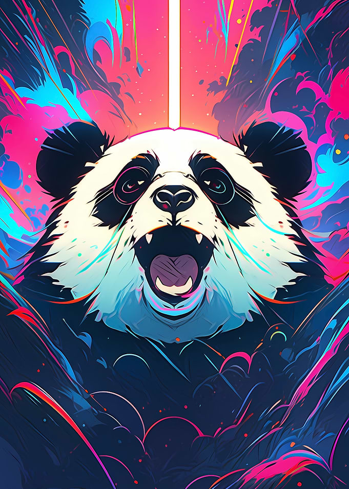 cute panda