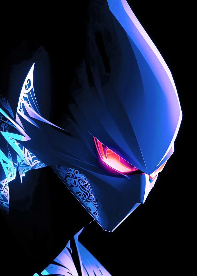 Ninja Head Cyberpunk