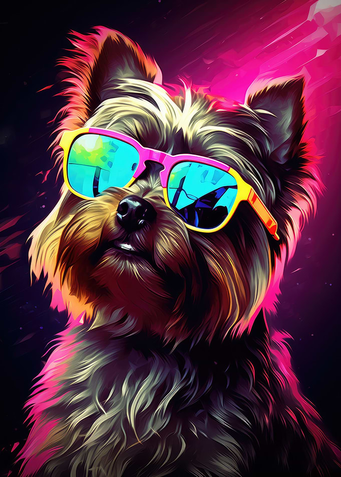 Retro Yorkie