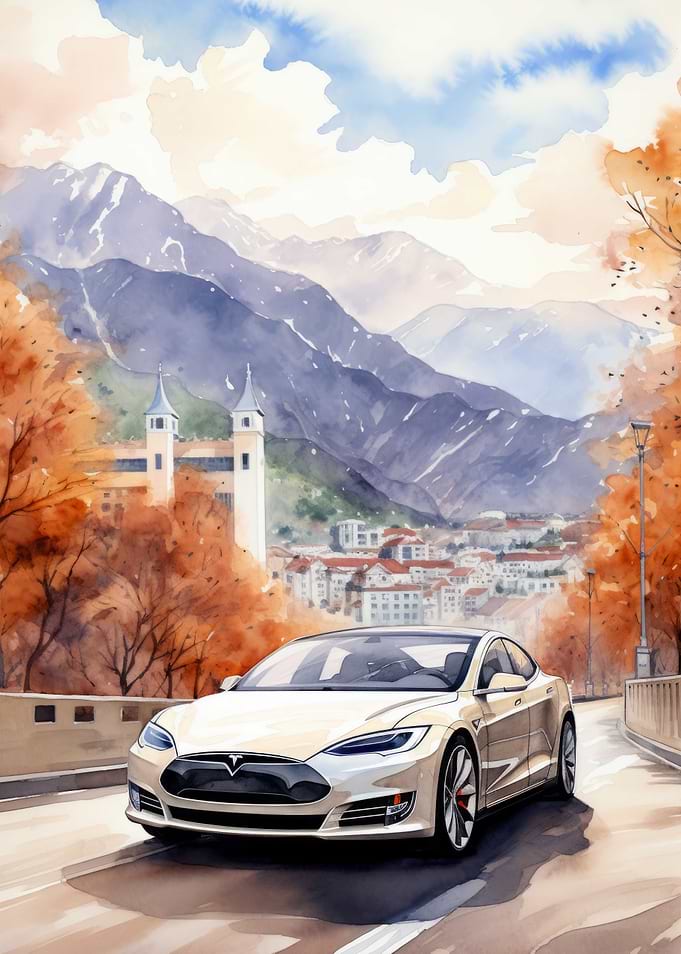 Car Watercolor