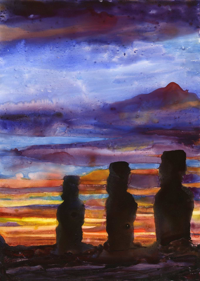 Easter Island Chile moai