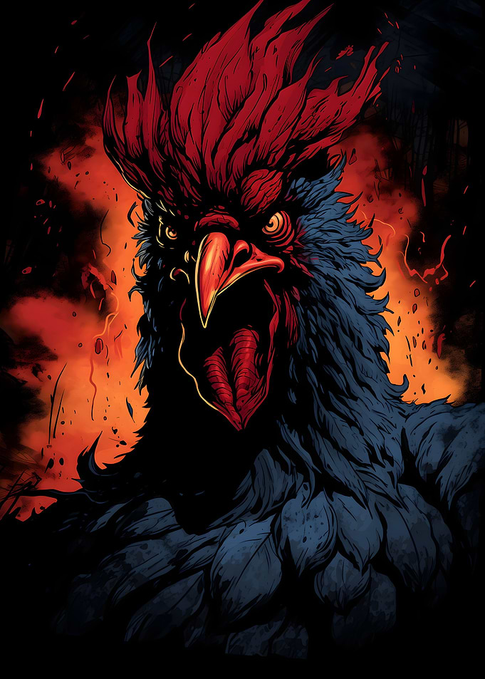 Badass Rooster