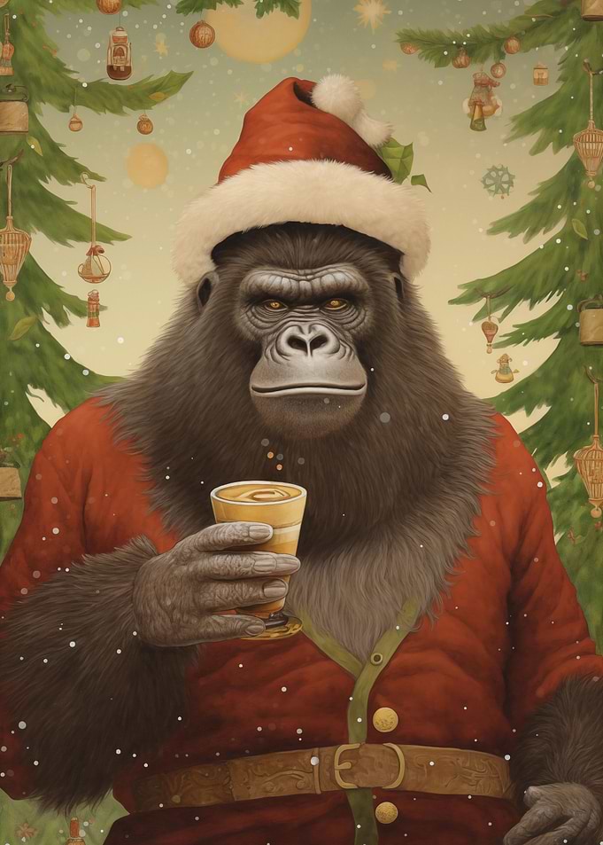 Beer Gorilla Xmas