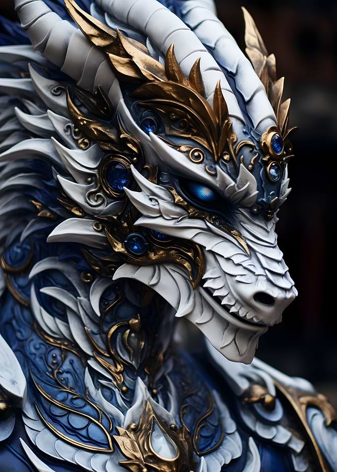 Lapis Lazuli Dragon