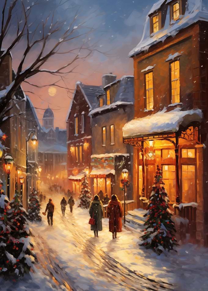Quebec City Canada Xmas