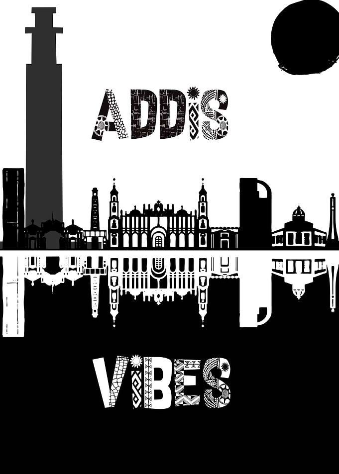 Addis Ababa Vibes Poster