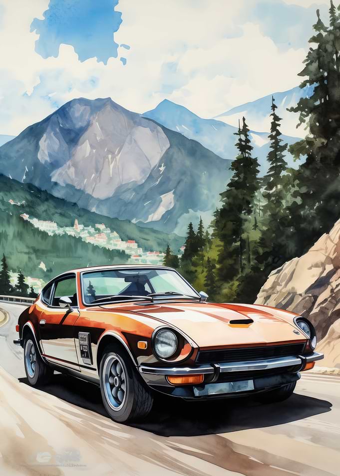 Car Watercolor