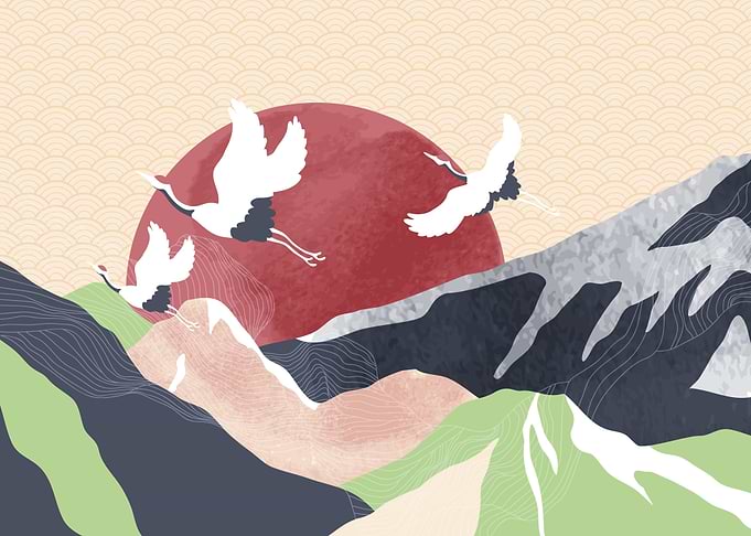 Moon Mount Cranes